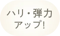 ハリ・弾力アップ！