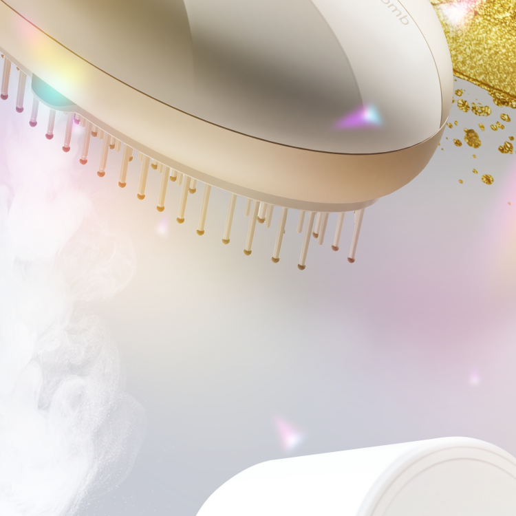 ミストヘアブラシ