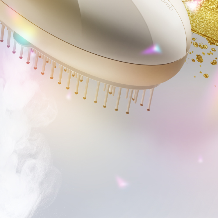 ミストヘアブラシ