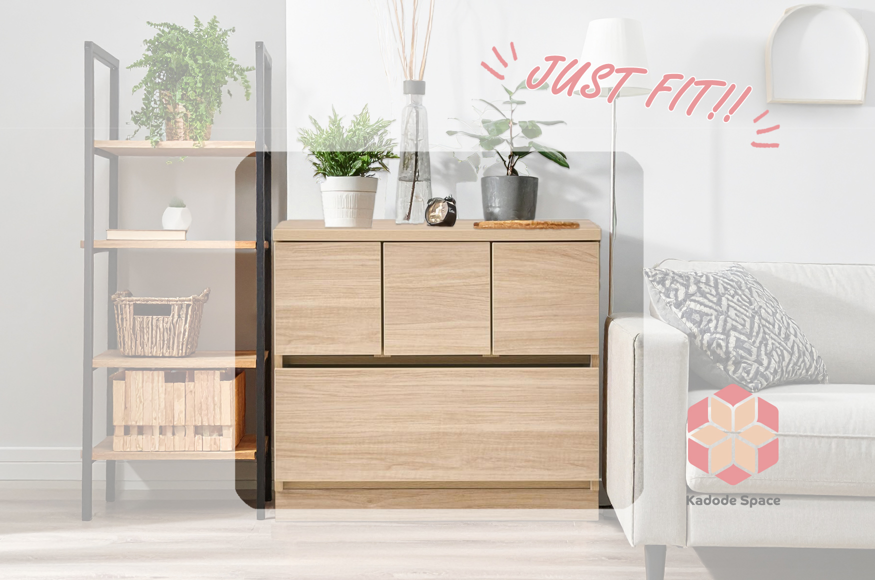 4畳のレイアウト術　歩ける動線としまえる収納で今日から整える家具