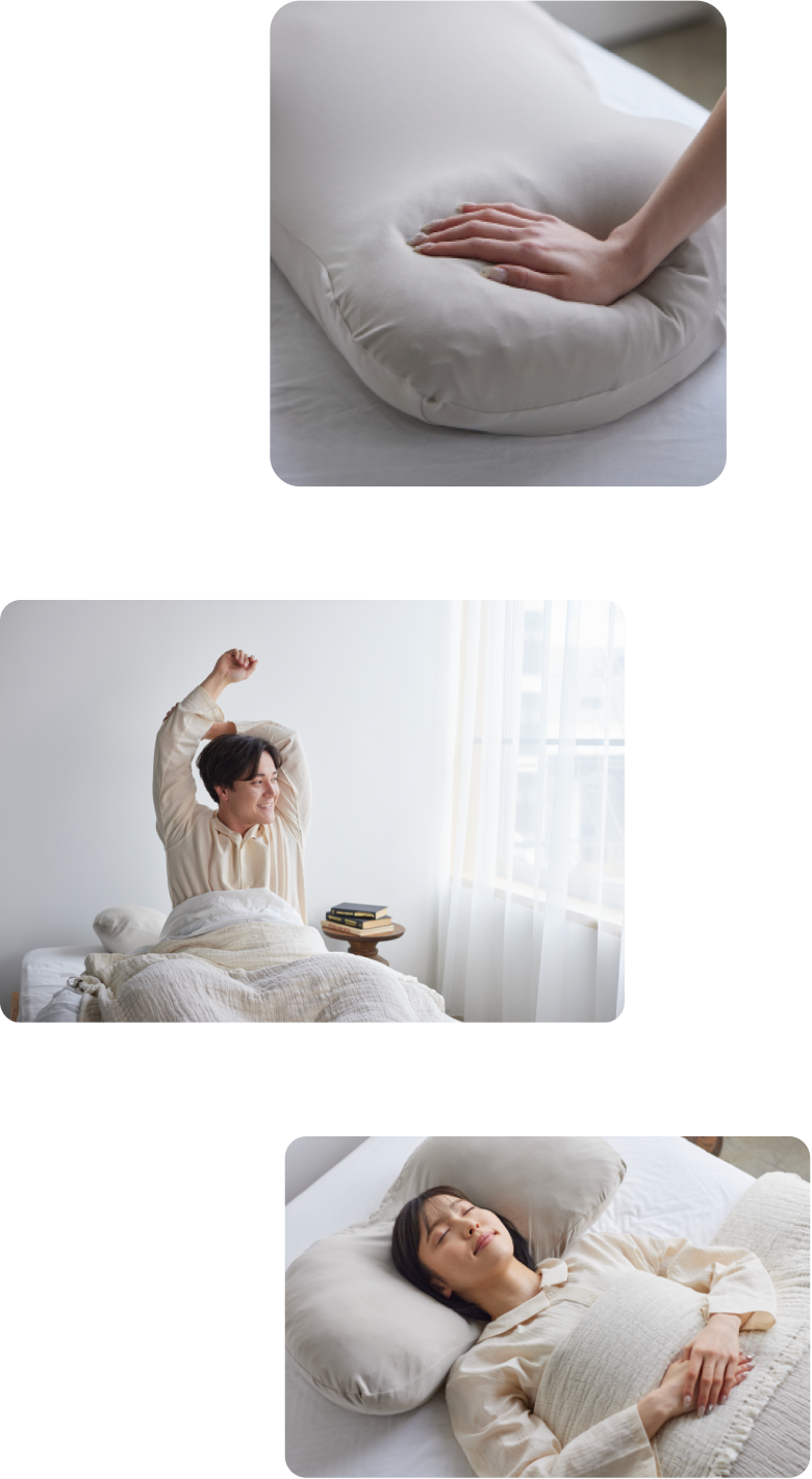 kaibo PILLOW 枕 本体 kaibo PILLOW 寝ながらストレートネックや肩こりへアプローチ