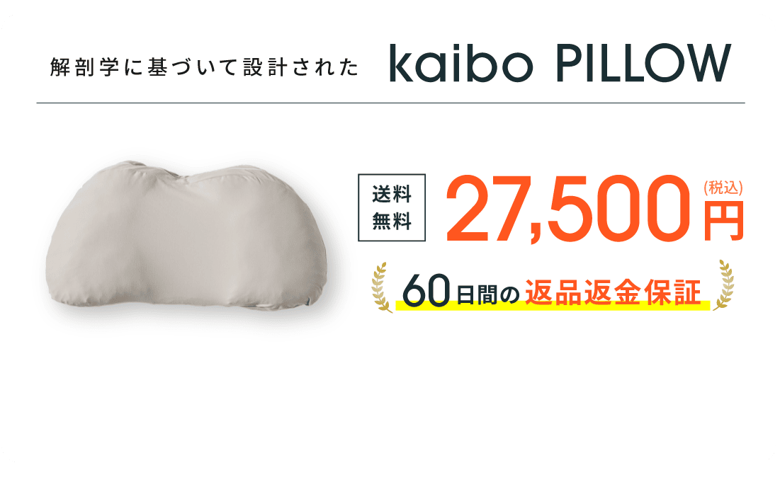 kaibo PILLOW 27,500円(税込) 送料無料 60日間の返品返金保証