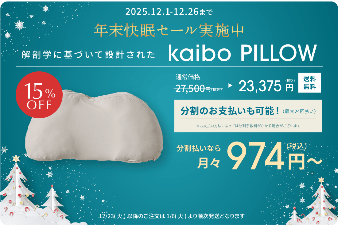 kaibo PILLOW 27,500円(税込) 送料無料 60日間の返品返金保証