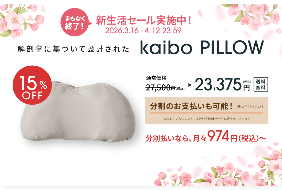 kaibo PILLOW 27,500円(税込) 送料無料 60日間の返品返金保証