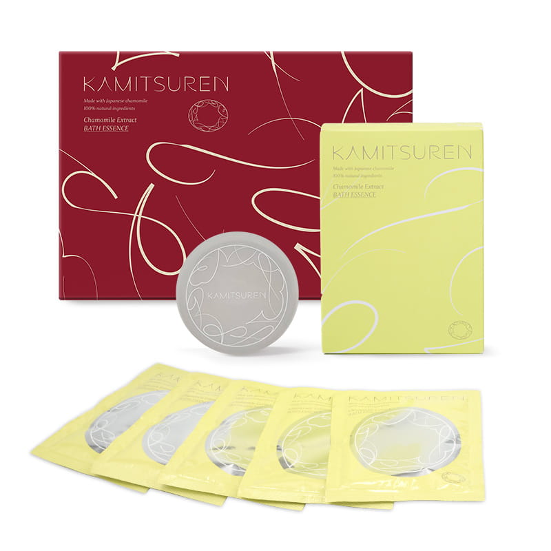 【ギフトセット】薬用入浴剤5包＋スキンバーム(限定ボックス入り) 熨斗の有無: 熨斗なし(箱のみ)