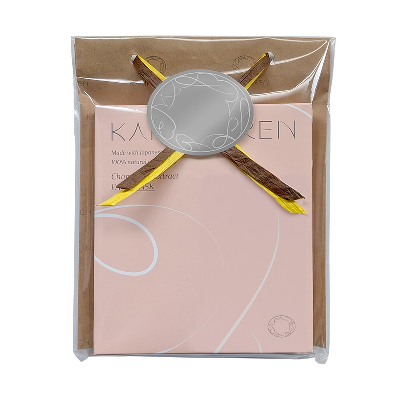 【ギフトセット】ナチュラルモイスチャーフェイスマスク 3枚入り KAMITSUREN