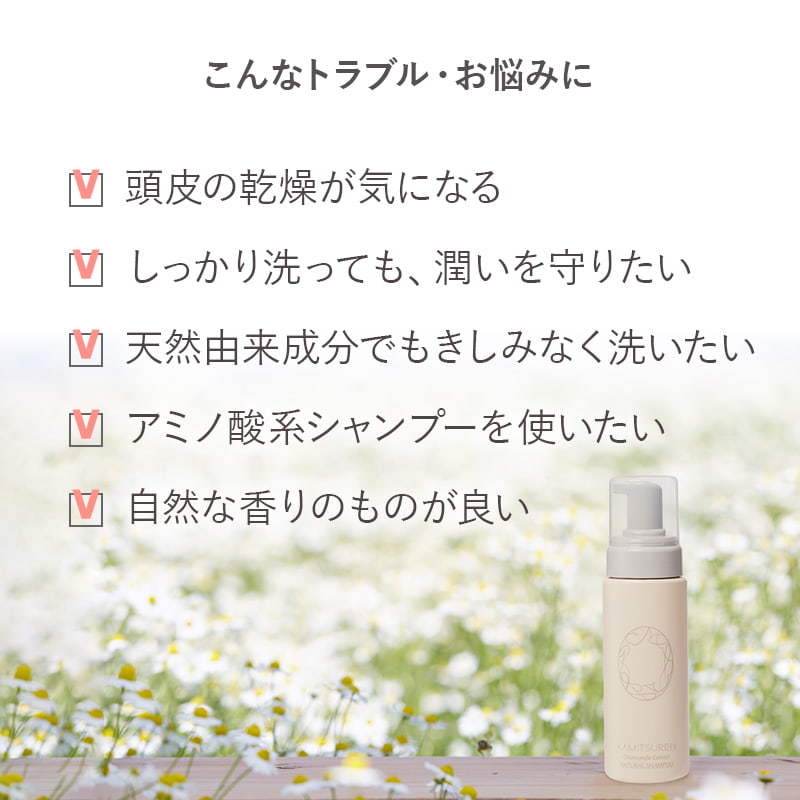 ナチュラルシャンプー詰替え用 x 3個