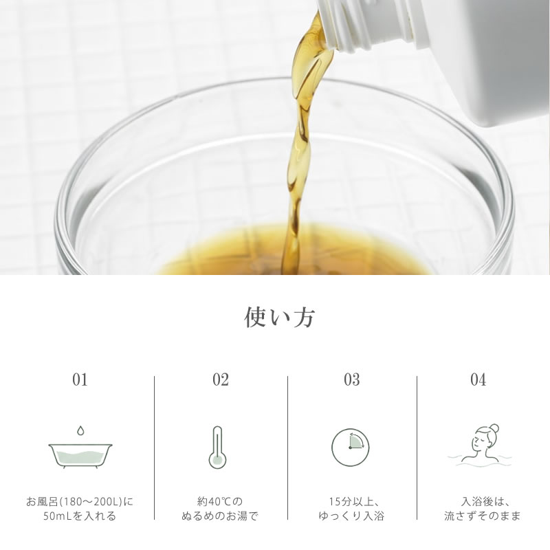 【deleteC限定パッケージ】自社農園原料限定薬用入浴剤400mL