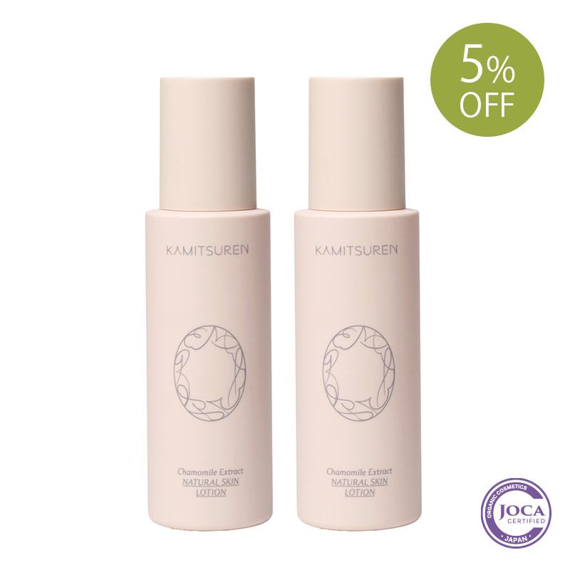 ナチュラルスキンローション 化粧水（120mL）×2本セット