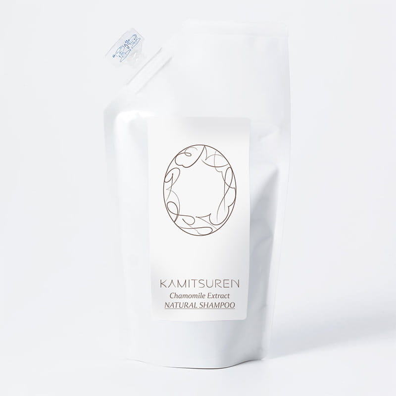 ナチュラルシャンプー詰替え用 （200mL) KAMITSUREN 【定期便】