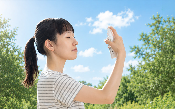 乾燥対策とミスト化粧水で保湿
