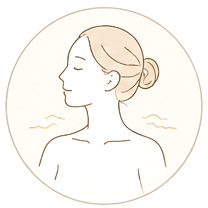 体の力がふっと抜ける