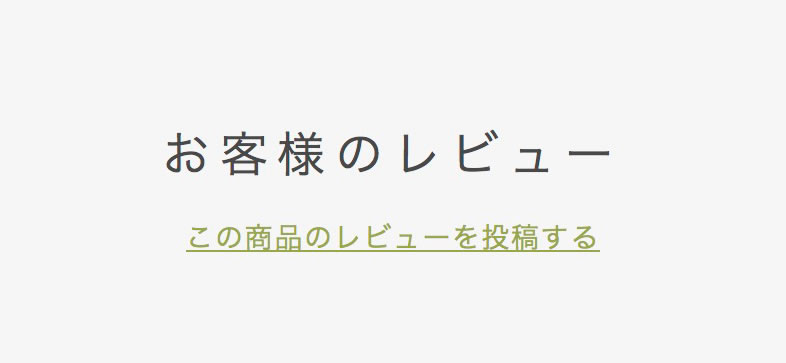 レビュー投稿 100ポイントプレゼント
