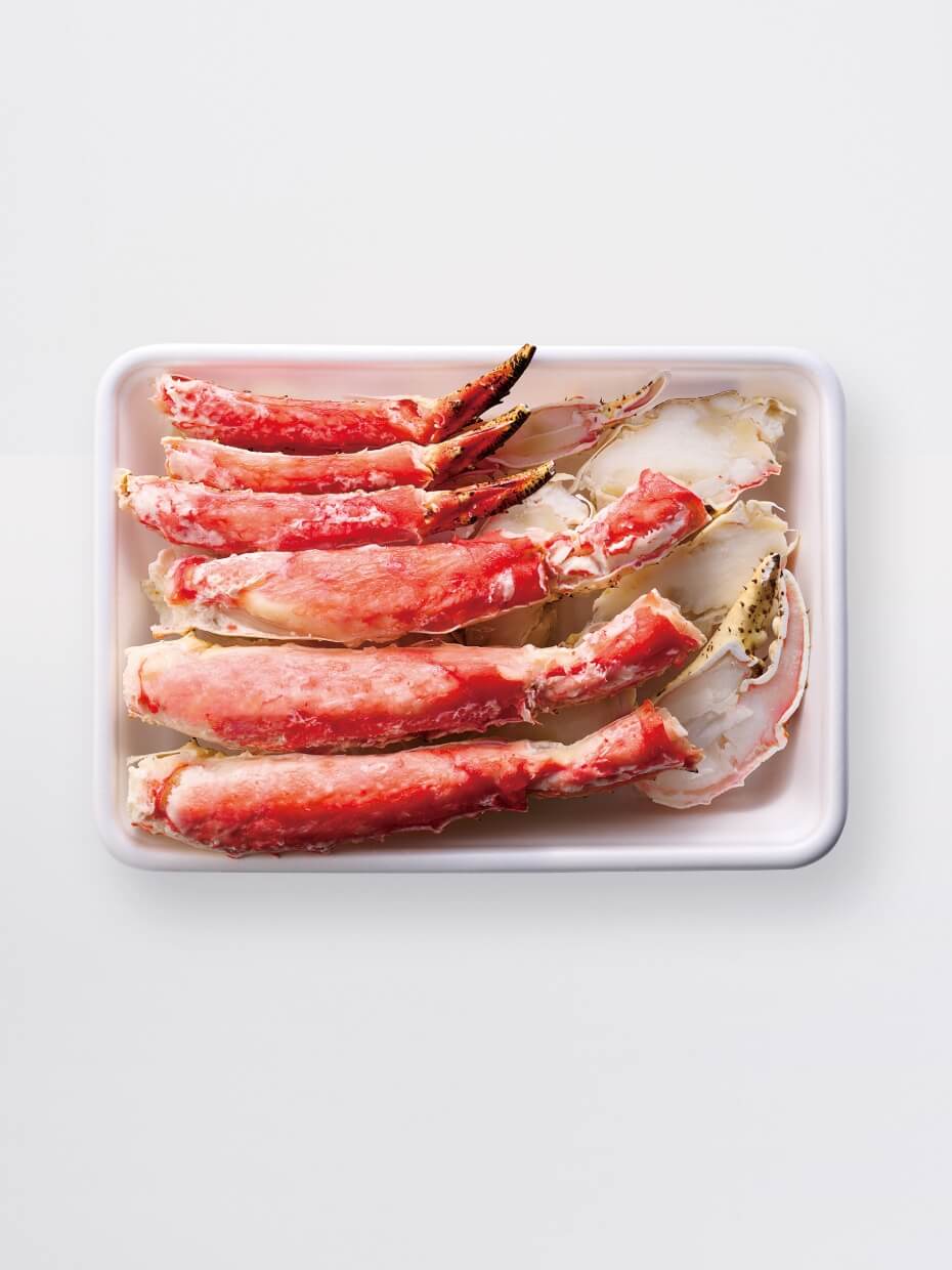 【L〜2Lサイズ】大型ボイルたらばハーフポーション1kg　※Kani-to特製かに酢付き