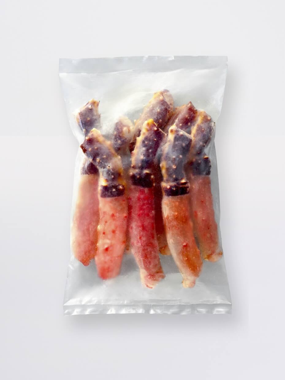 【5Lサイズ】北海道産 大型生たらば棒肉フルポーション 500g ※Kani-to特製かに酢付き・Kani-to特製焦がし蟹バター風味ソース付き