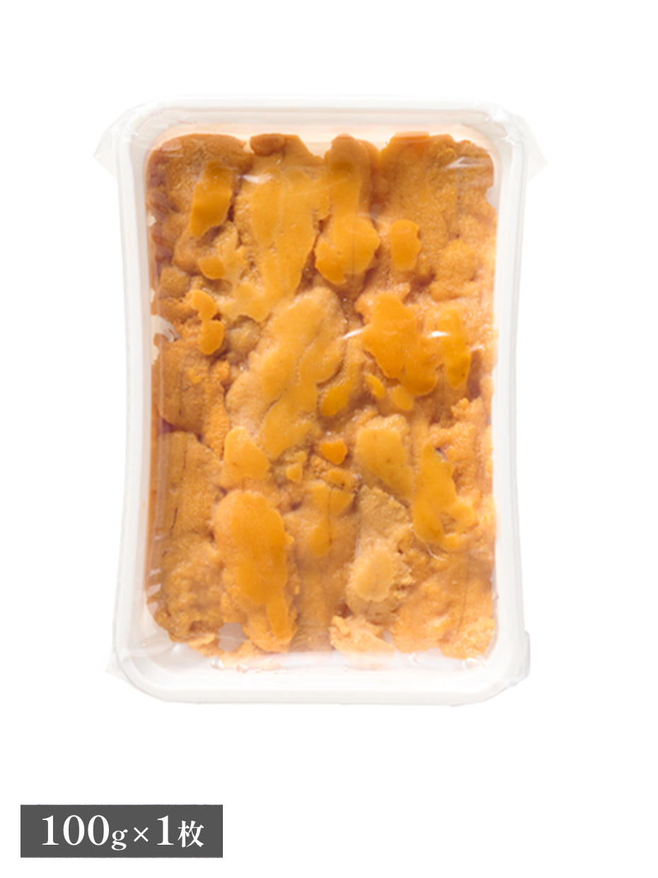 【数量限定16セット】〈アウトレット〉生ウニ（チリ産）100g×1枚