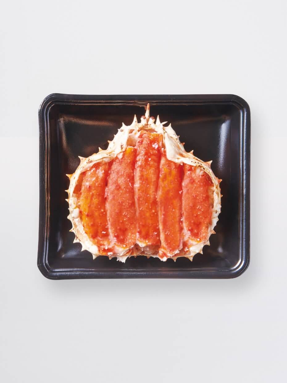 北海道産 特大ボイルたらば甲羅盛り ※Kani-to特製かに酢付き