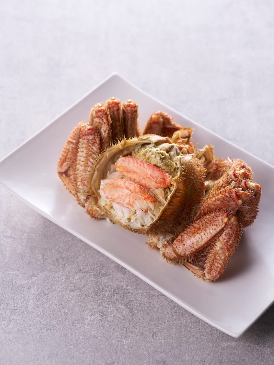 北海道産大型ボイル毛がに800g ※Kani-to特製かに酢付き