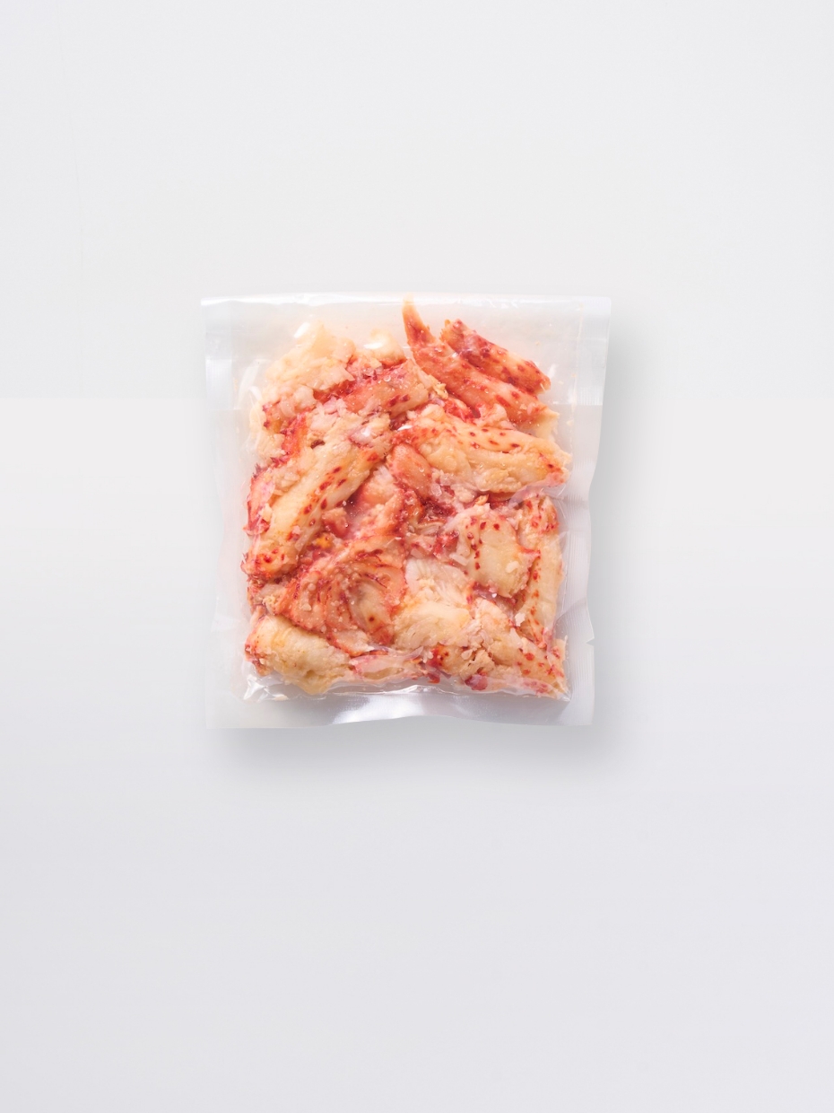 北海道産 ボイル花咲がに むき身 170g ※Kani-to特製かに酢付き