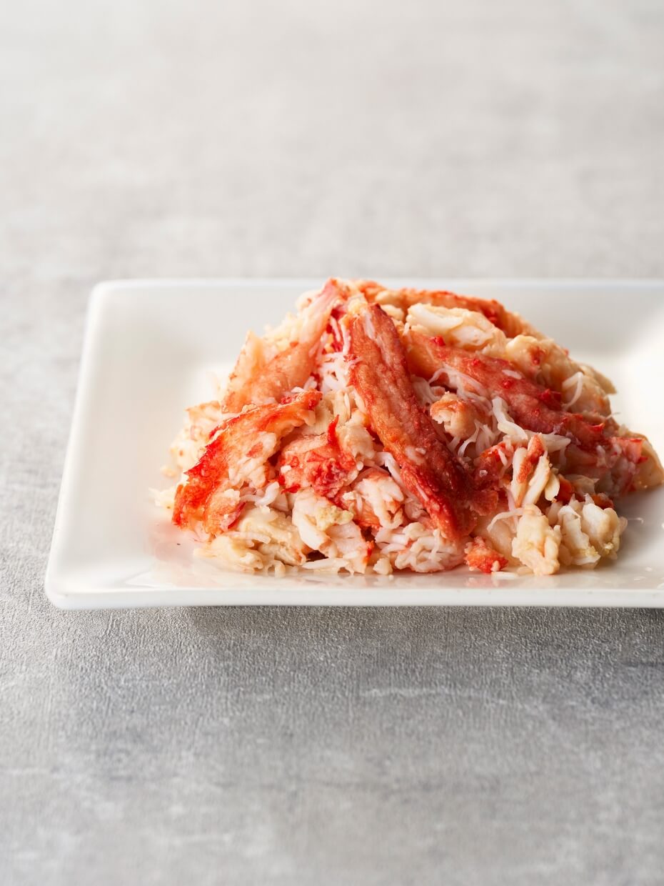 北海道産ボイルたらばがにむき身 170g ※Kani-to特製かに酢付き