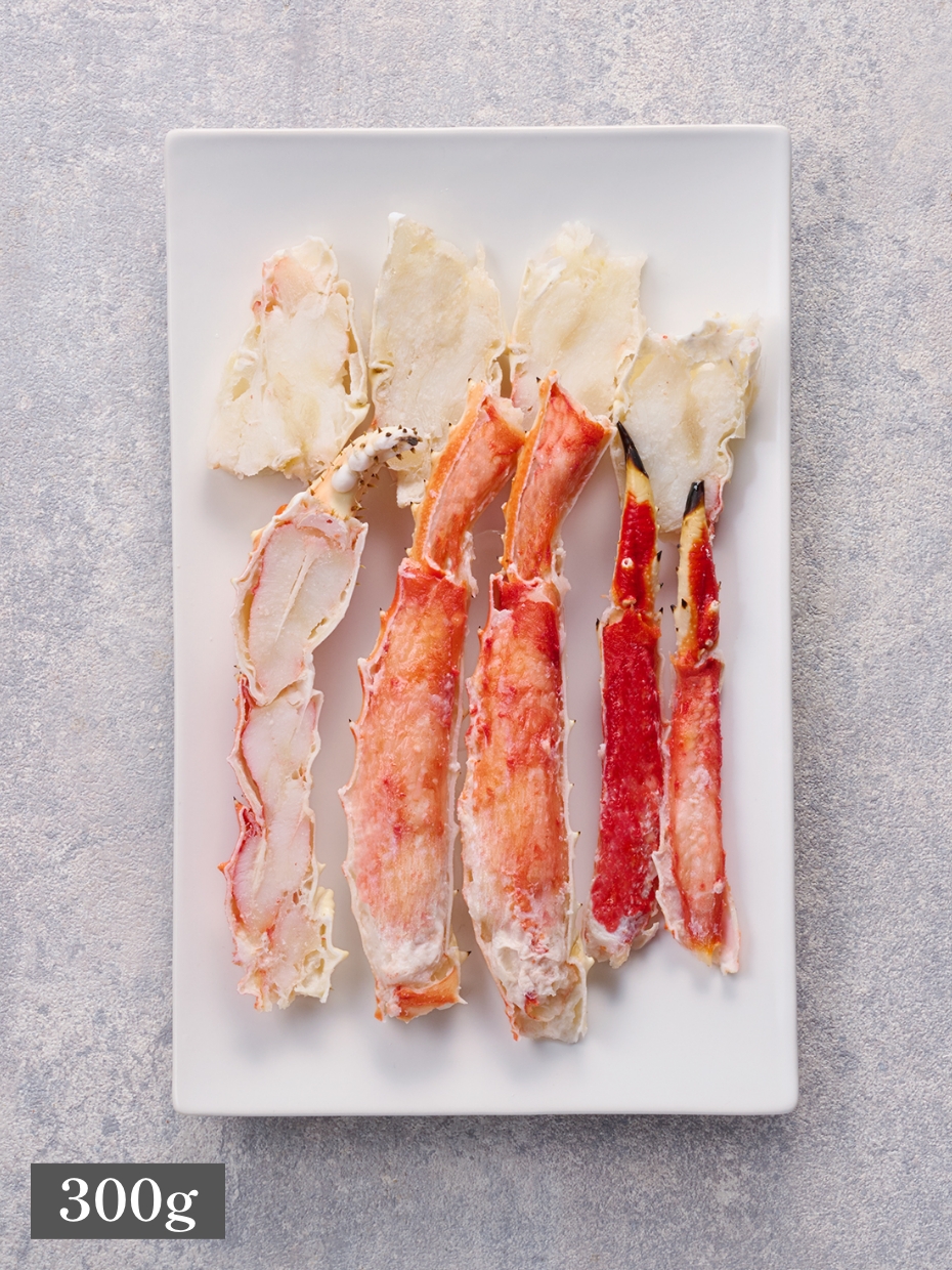 ボイルタラバ半むき身300g