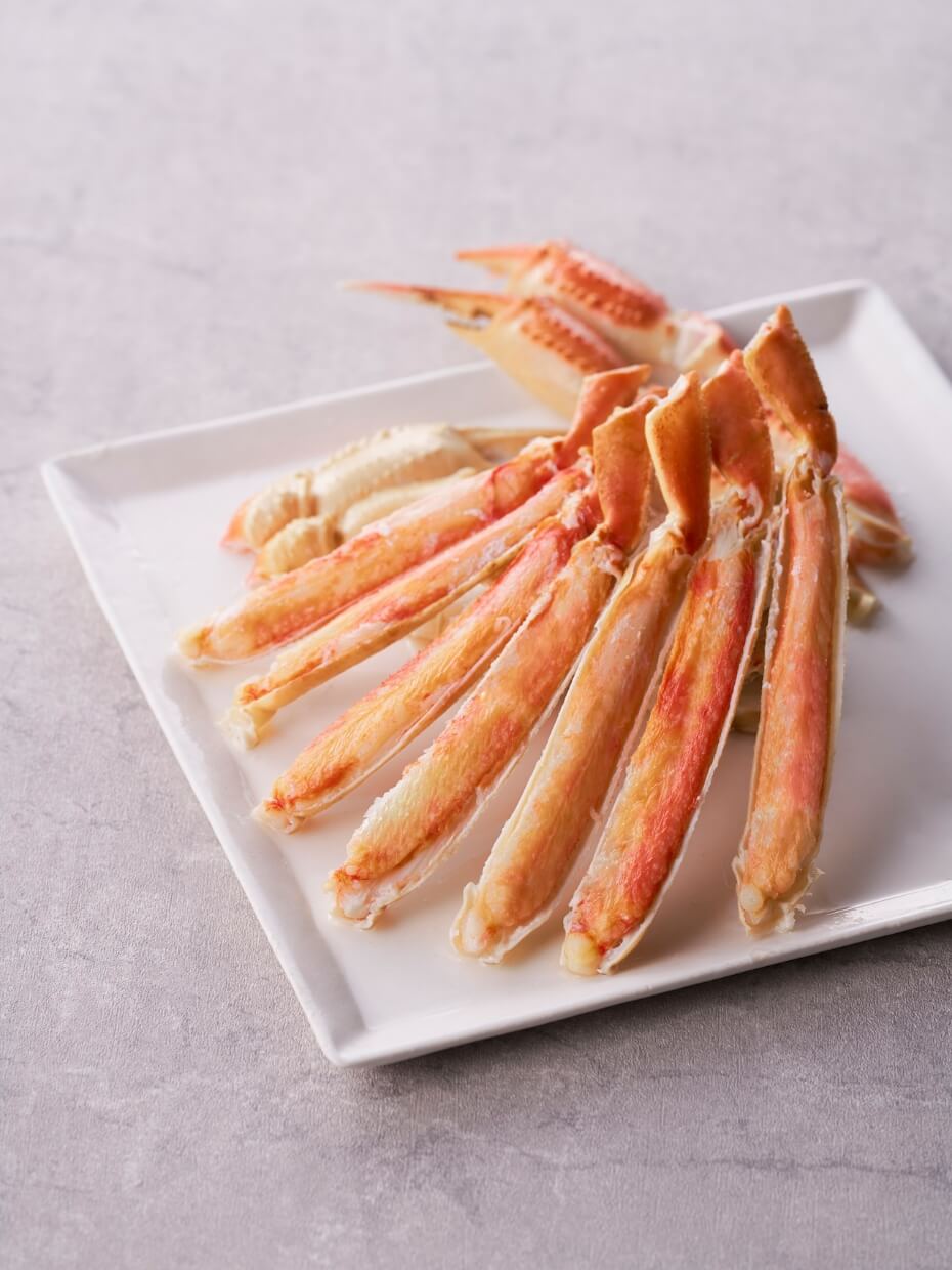 【2L〜3Lサイズ】大型ボイルずわいハーフポーション 1kg ※Kani-to特製かに酢付き