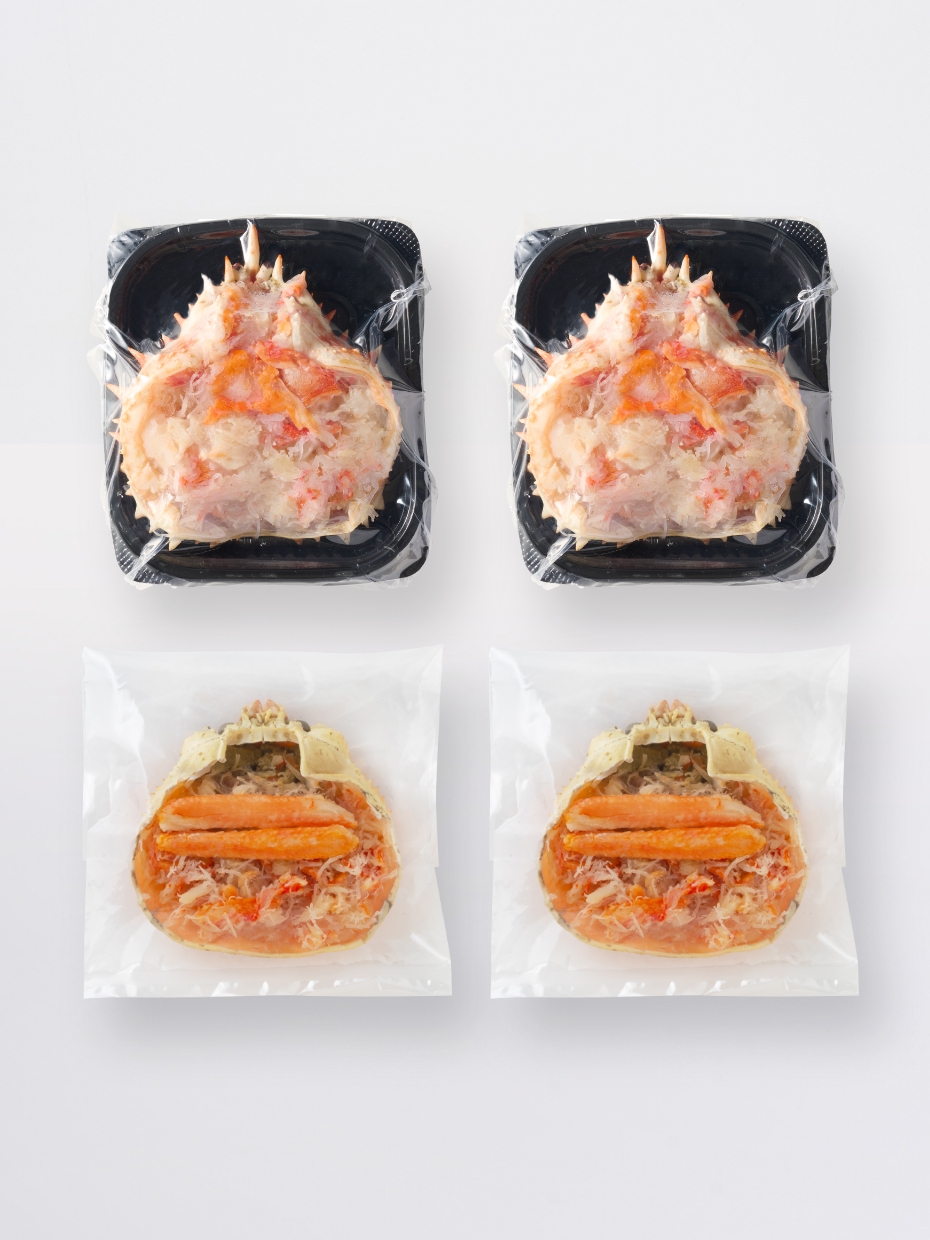 北海道産タラバ＆ズワイ甲羅盛り詰合せ2セット ※Kani-to特製かに酢付き