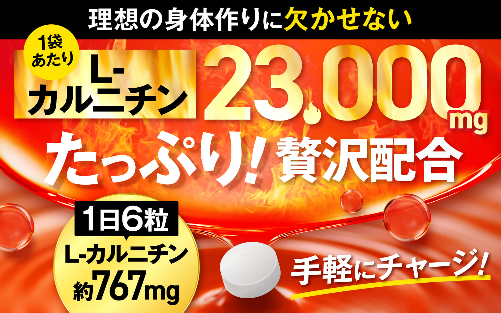 カルニチン23,000mg