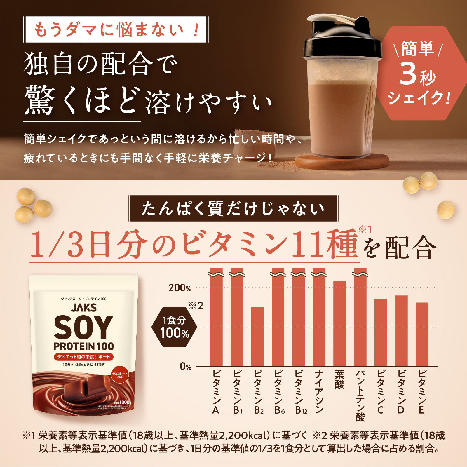 JAKSソイプロテイン JAKSソイプロテイン: 抹茶ラテ風味