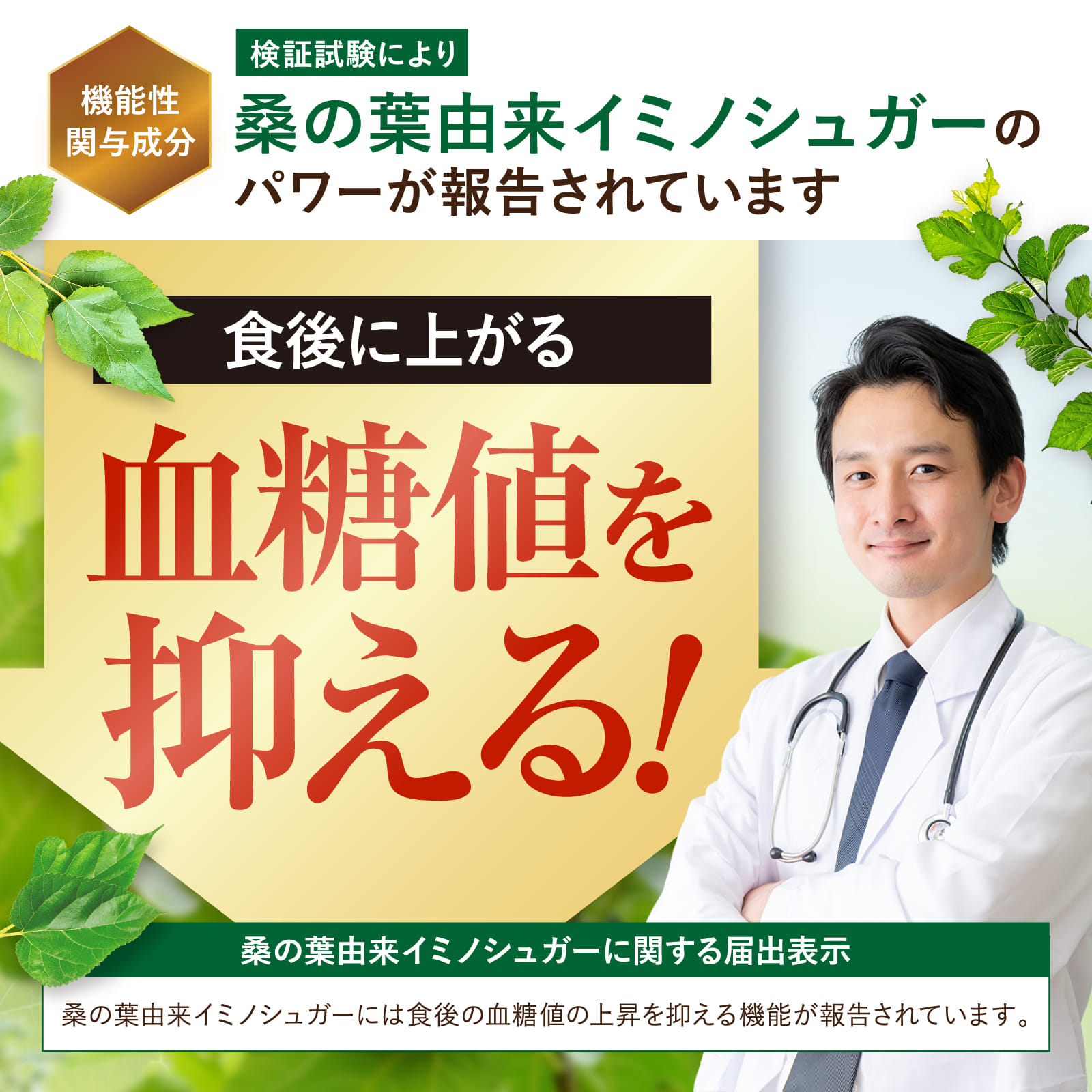 血糖値・脂肪のWケア