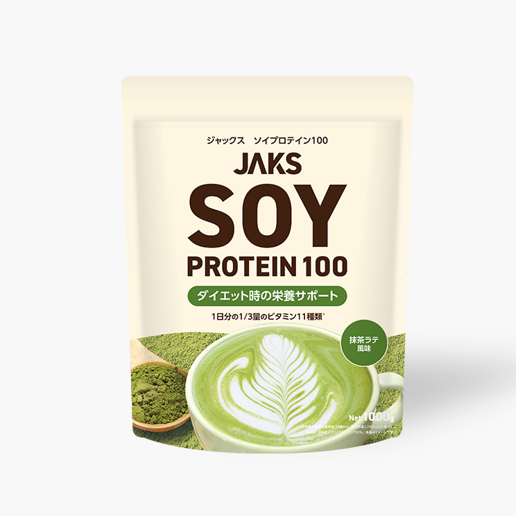 JAKSソイプロテイン JAKSソイプロテイン: 抹茶ラテ風味