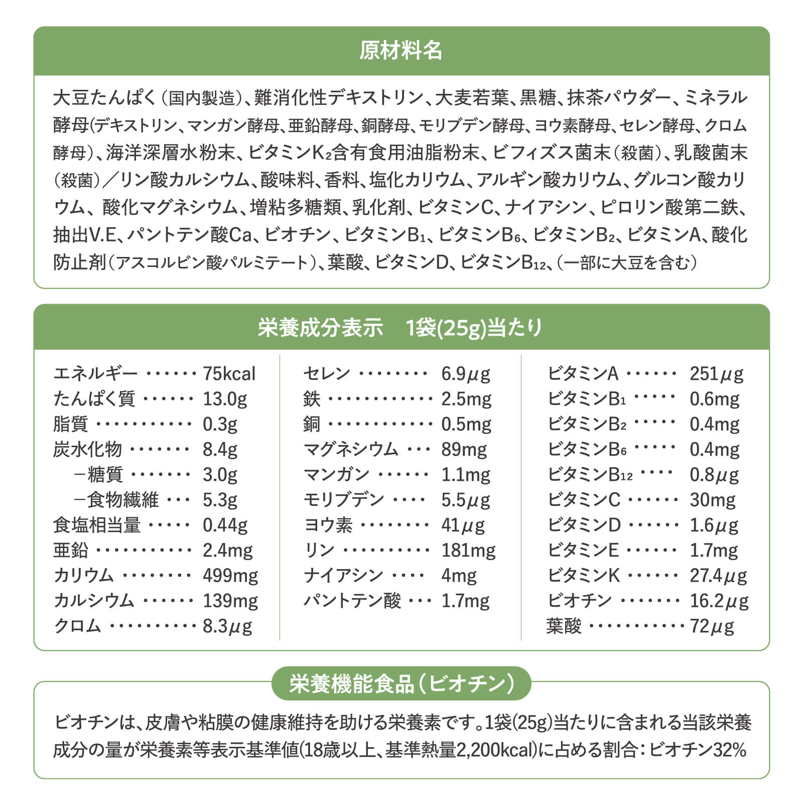 (お得3箱合計30日分セット)完全食の青汁