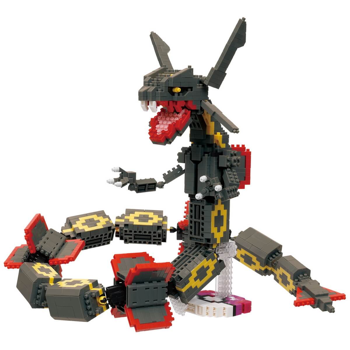 ナノブロック ポケットモンスター 黒いレックウザ エクストリームDX