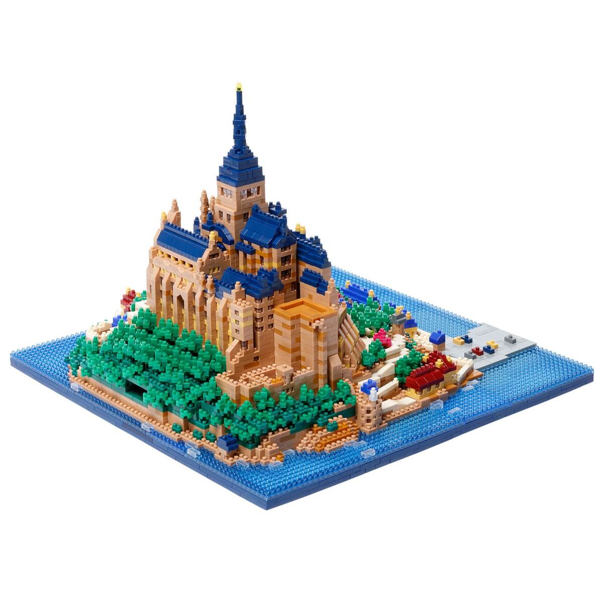 ナノブロック モン・サン・ミシェル デラックスエディション