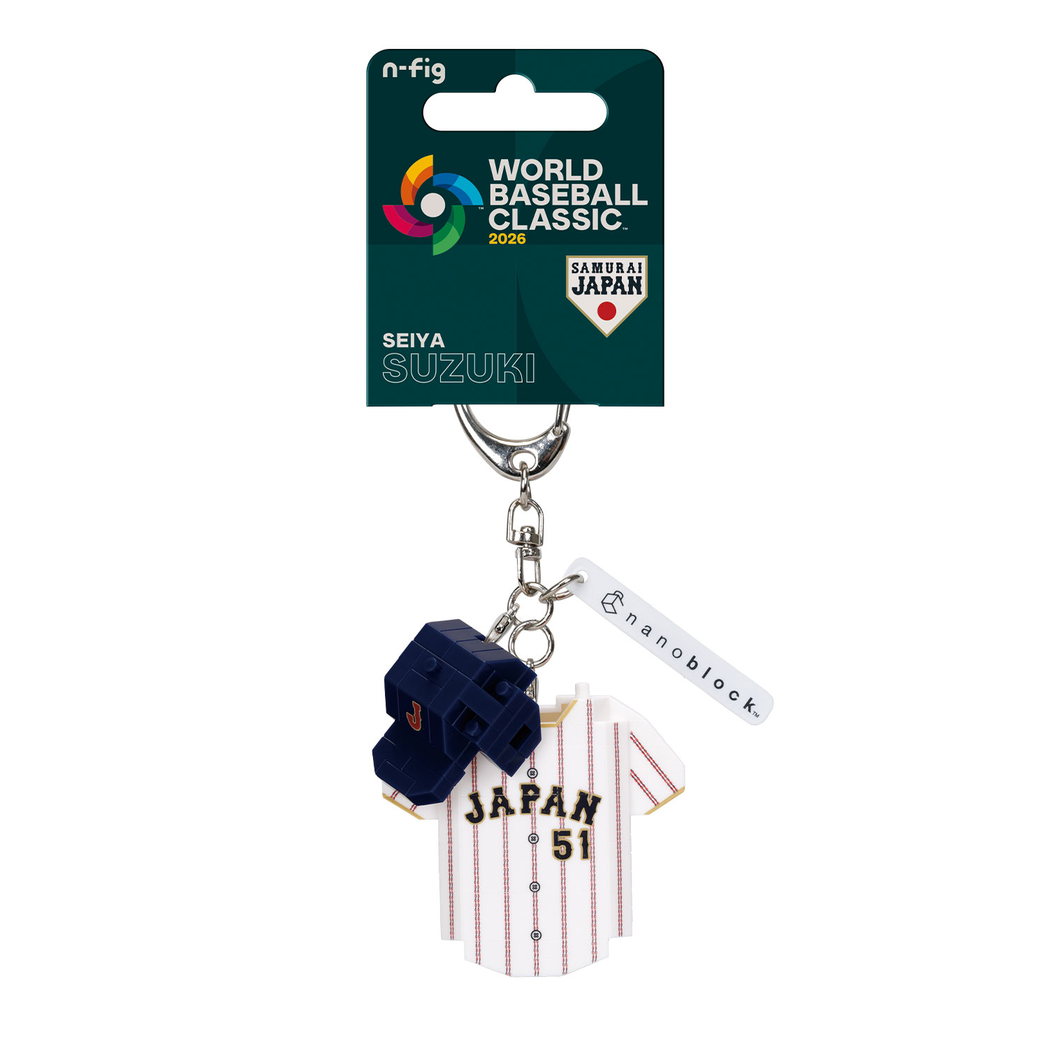 n-fig 侍ジャパン ユニフォーム＆ヘルメット 鈴木誠也