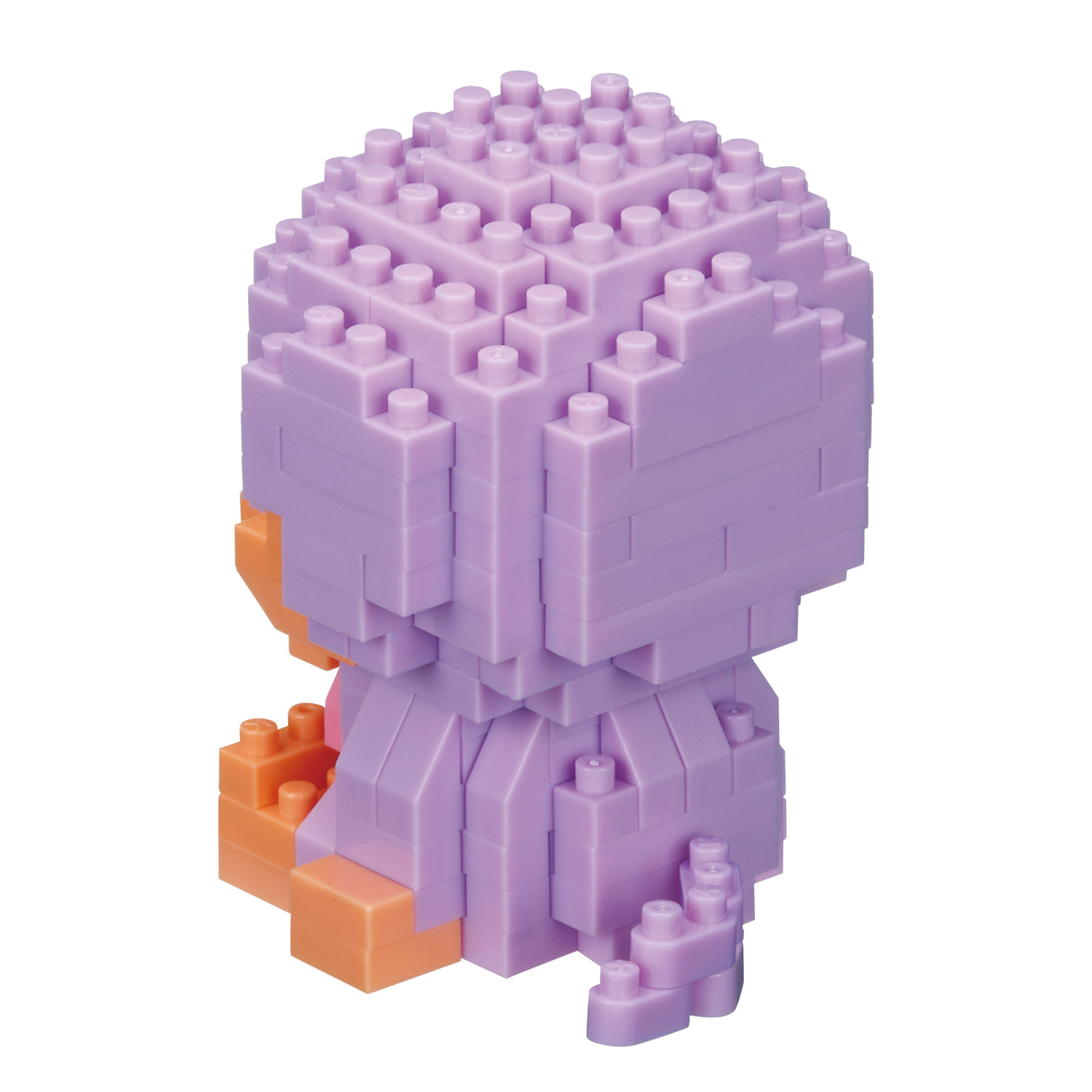ナノブロック 「モンチッチ」 モンチッチくん ライトパープル