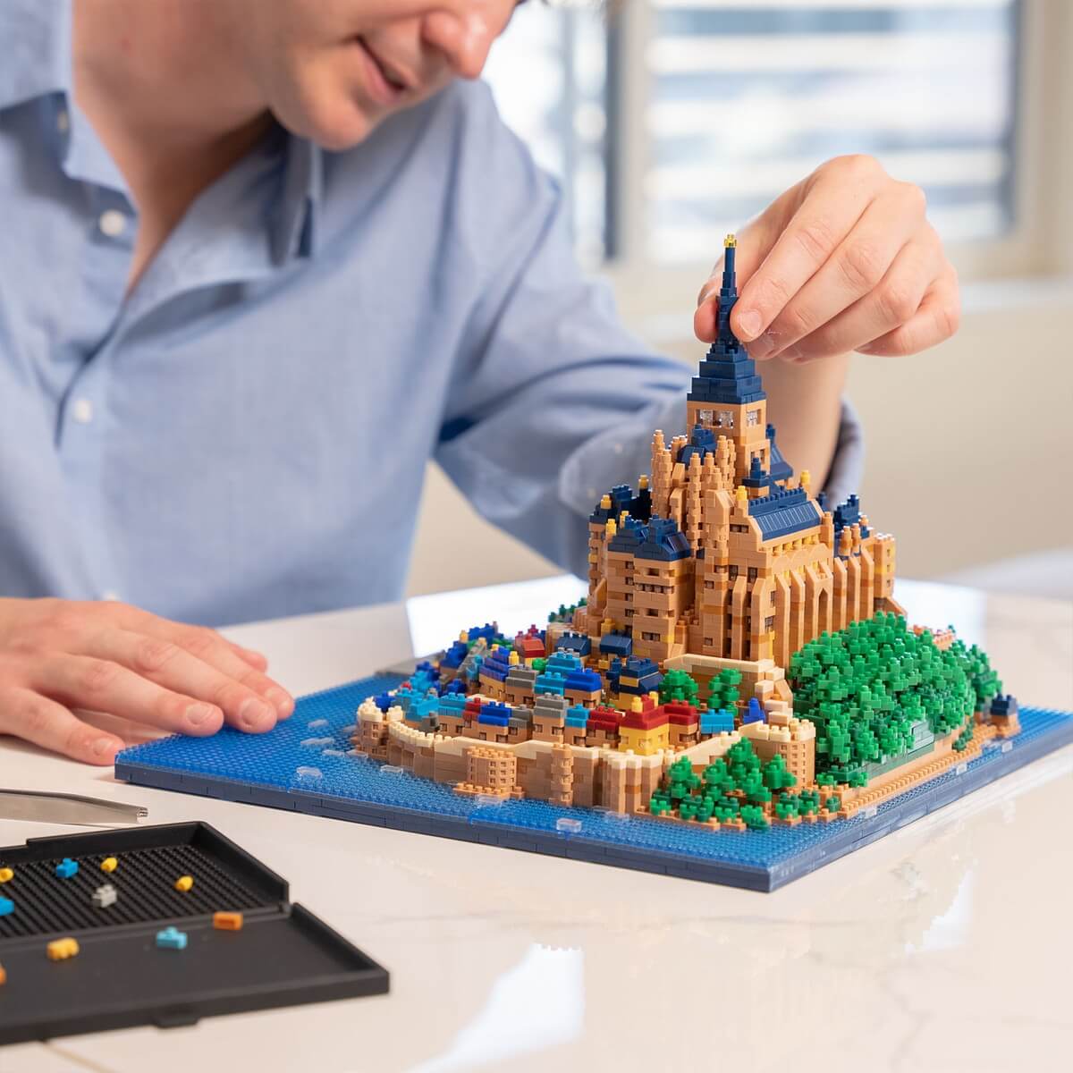 ナノブロック モン・サン・ミシェル デラックスエディション