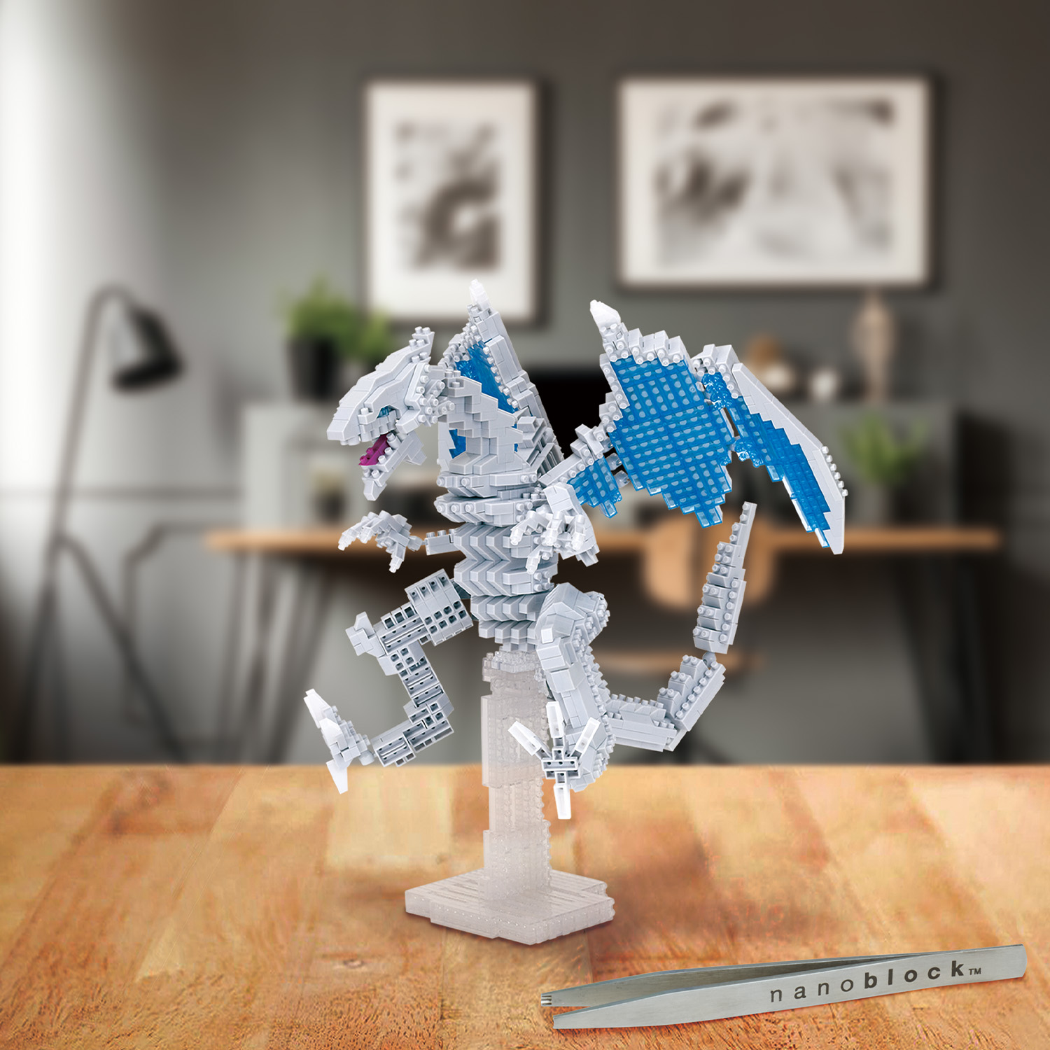 ナノブロック 遊戯王デュエルモンスターズ 青眼の白龍 デラックスエディション