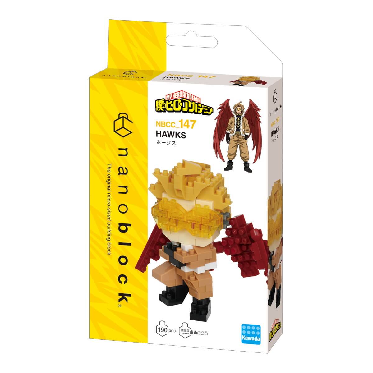 ナノブロック 僕のヒーローアカデミア ホークス