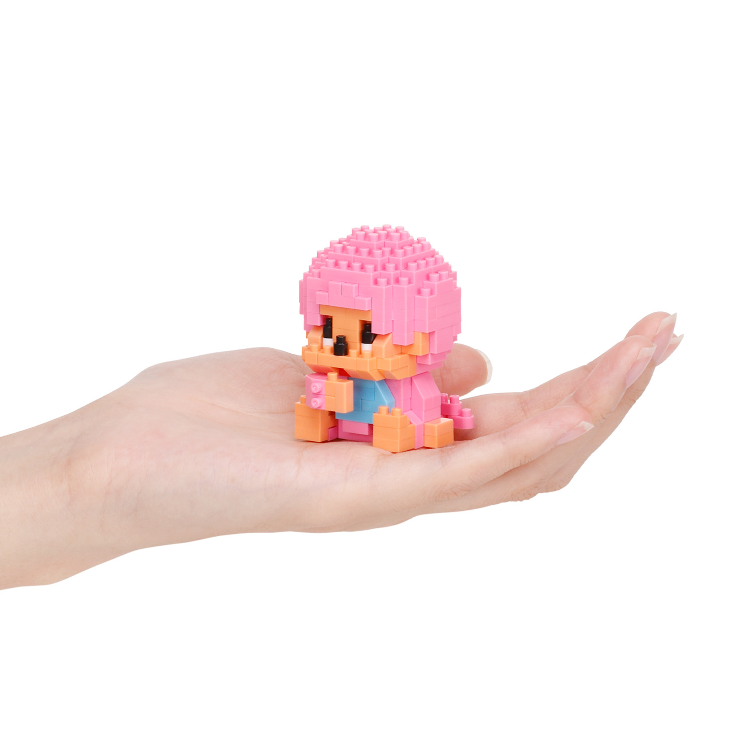 ナノブロック 「モンチッチ」 モンチッチくん タフィーピンク