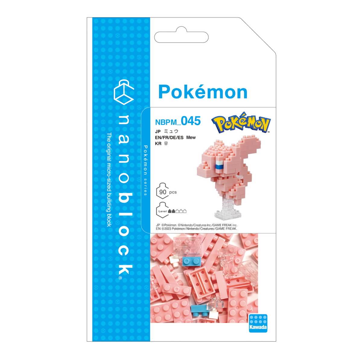 ナノブロック ポケットモンスター ミュウ