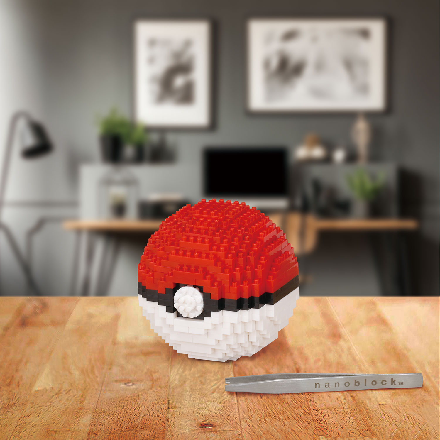 ナノブロック ポケットモンスター コレクションスタンド モンスターボール