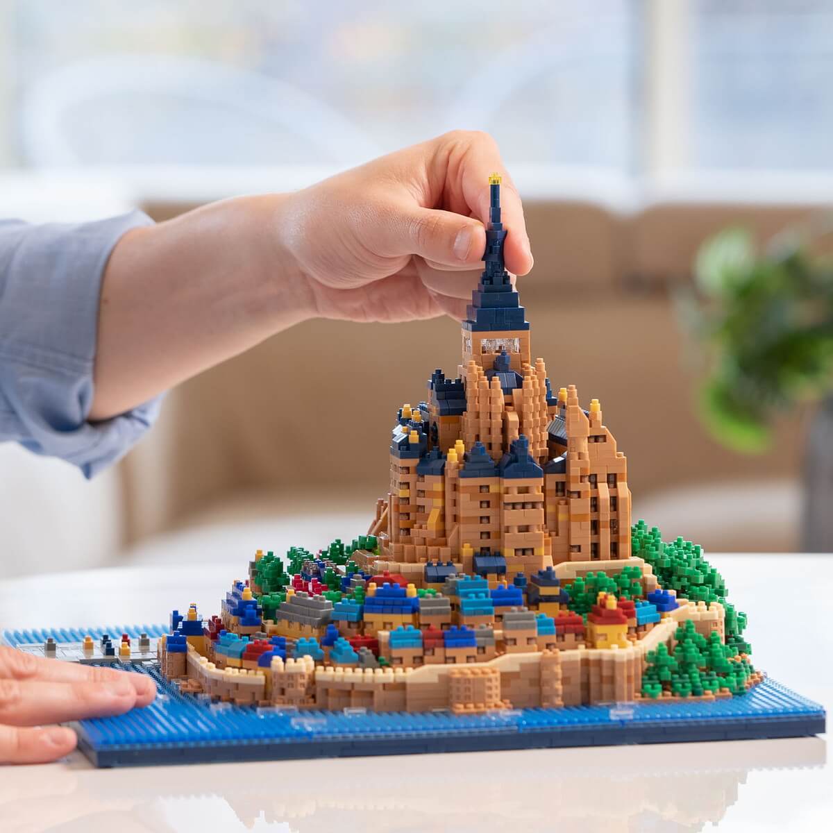 ナノブロック モン・サン・ミシェル デラックスエディション