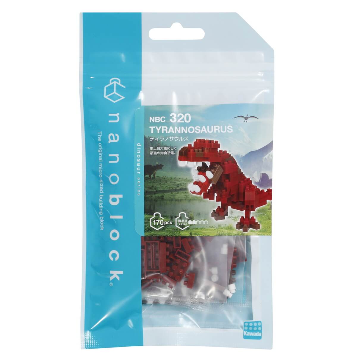 ナノブロック ティラノサウルス