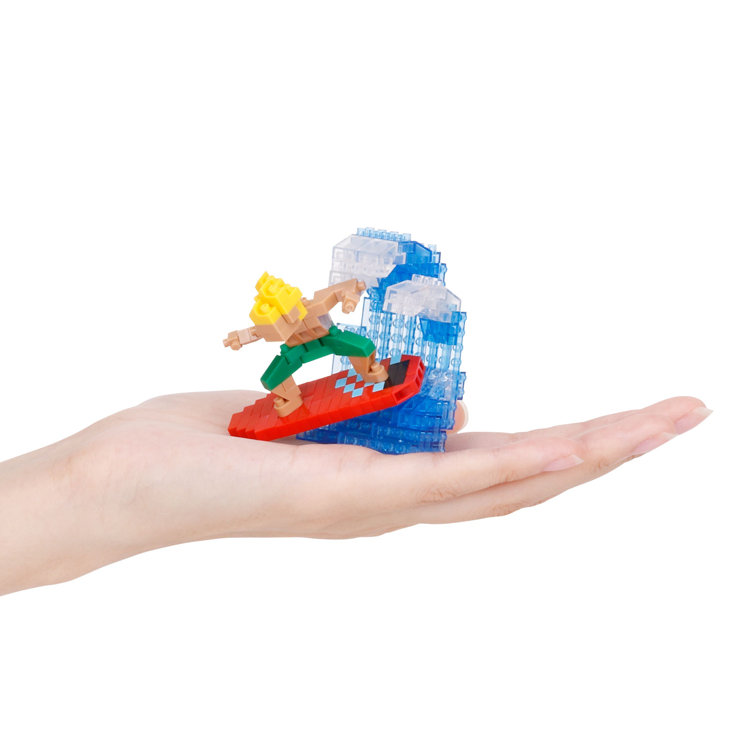 ナノブロック サーフィン