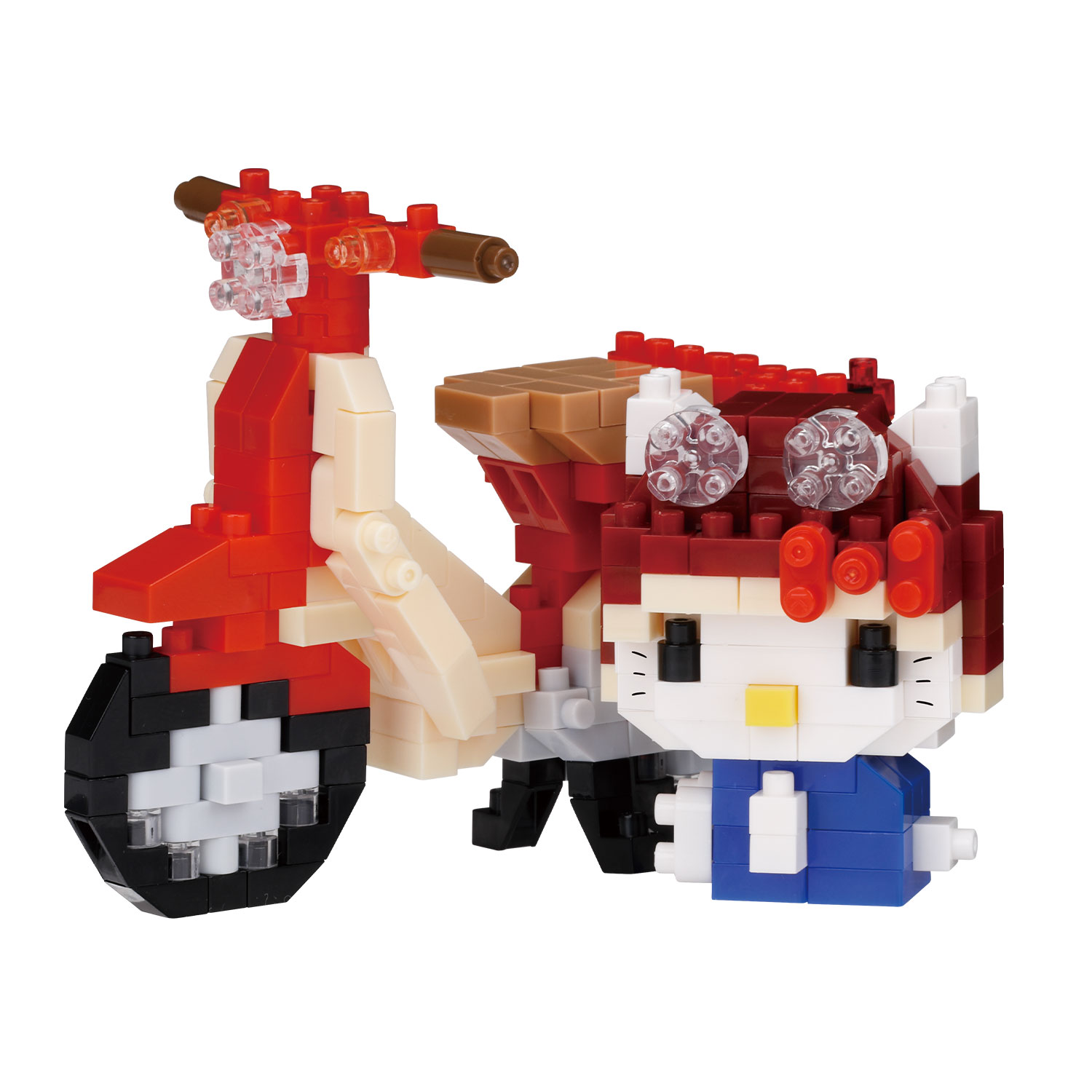 ナノブロック ハローキティ×HONDA スーパーカブ