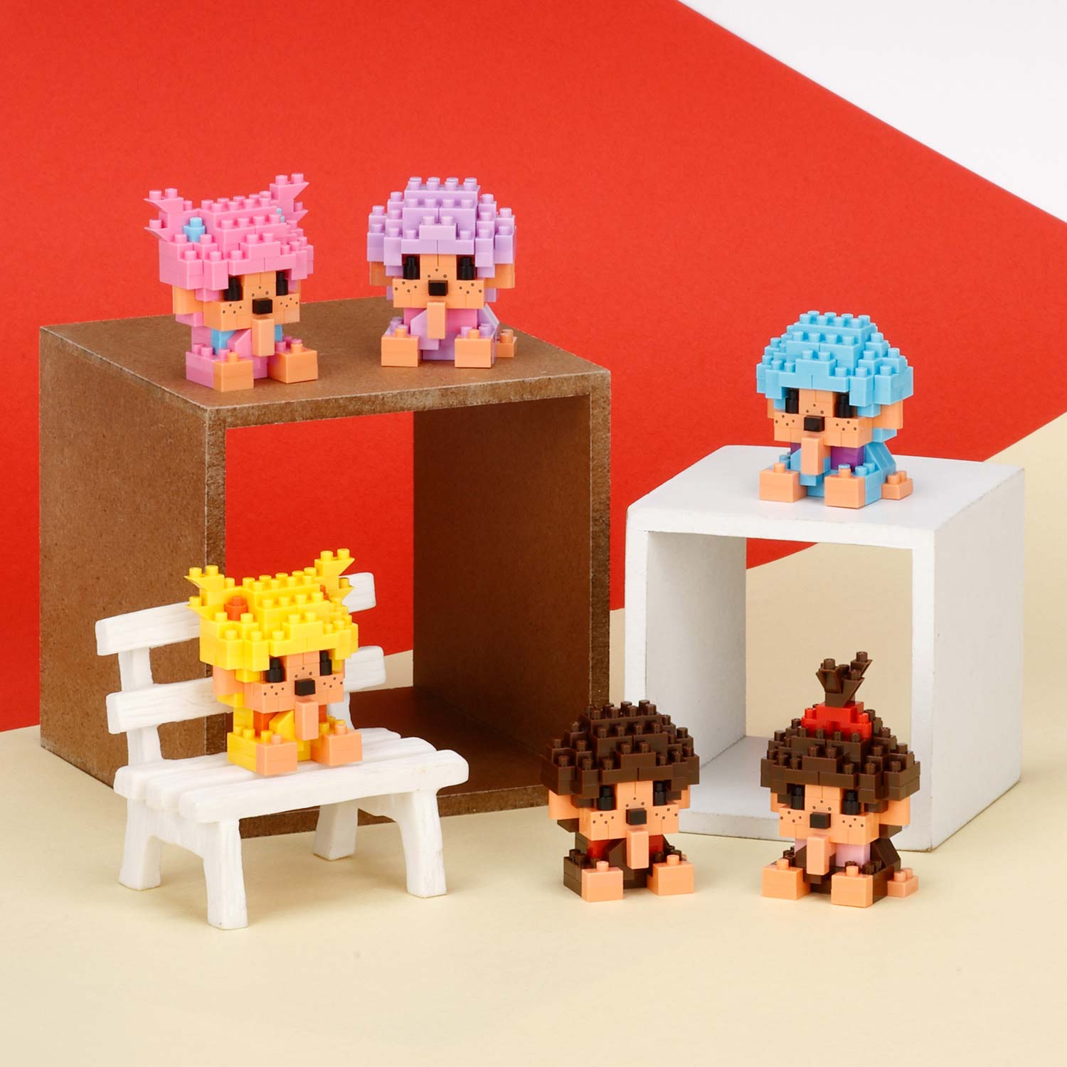 ナノブロック ミニナノ モンチッチ（BOX）