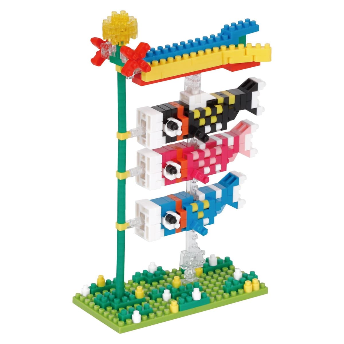 ナノブロック 鯉のぼり