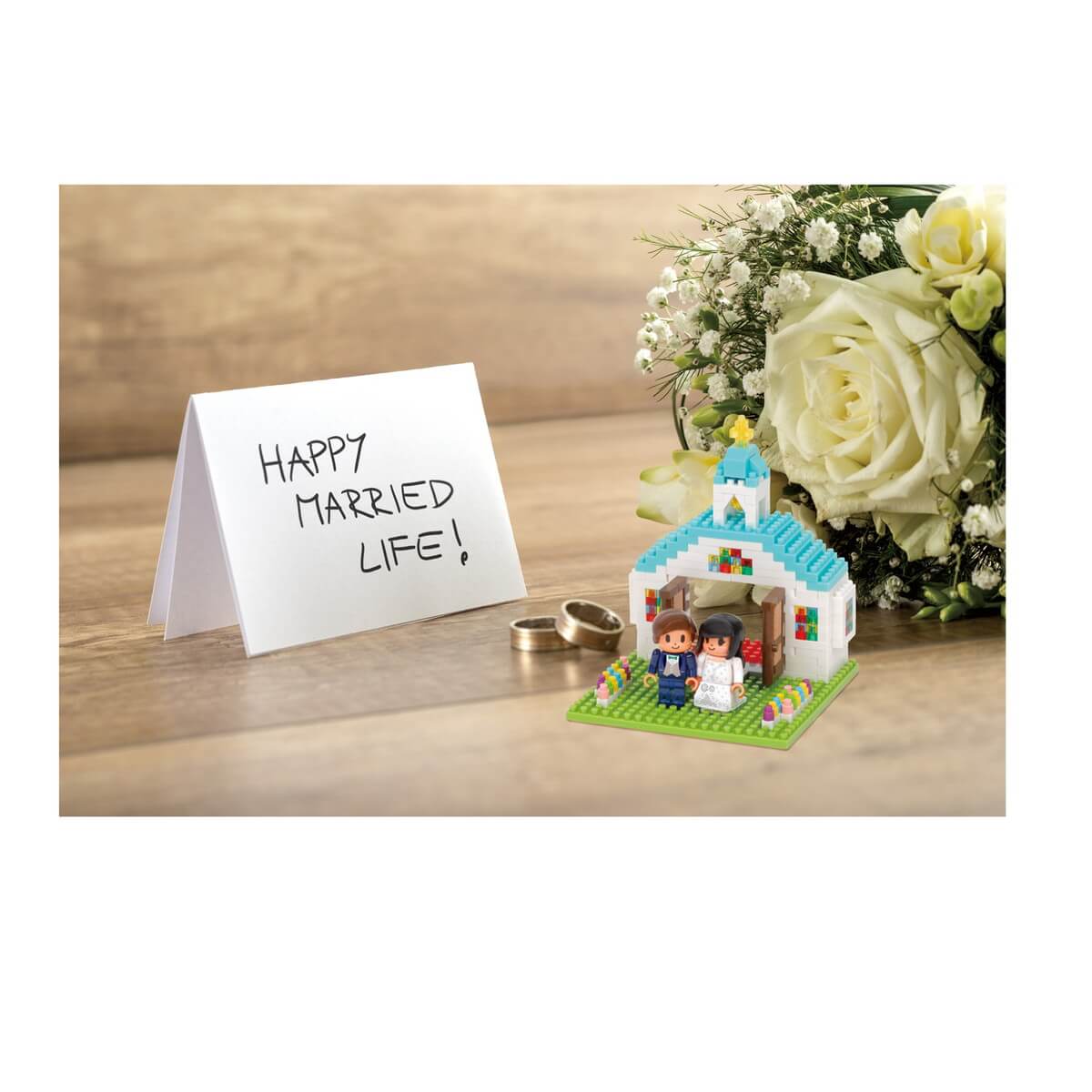 ナノブロック ストーリーズコレクション ウェディング