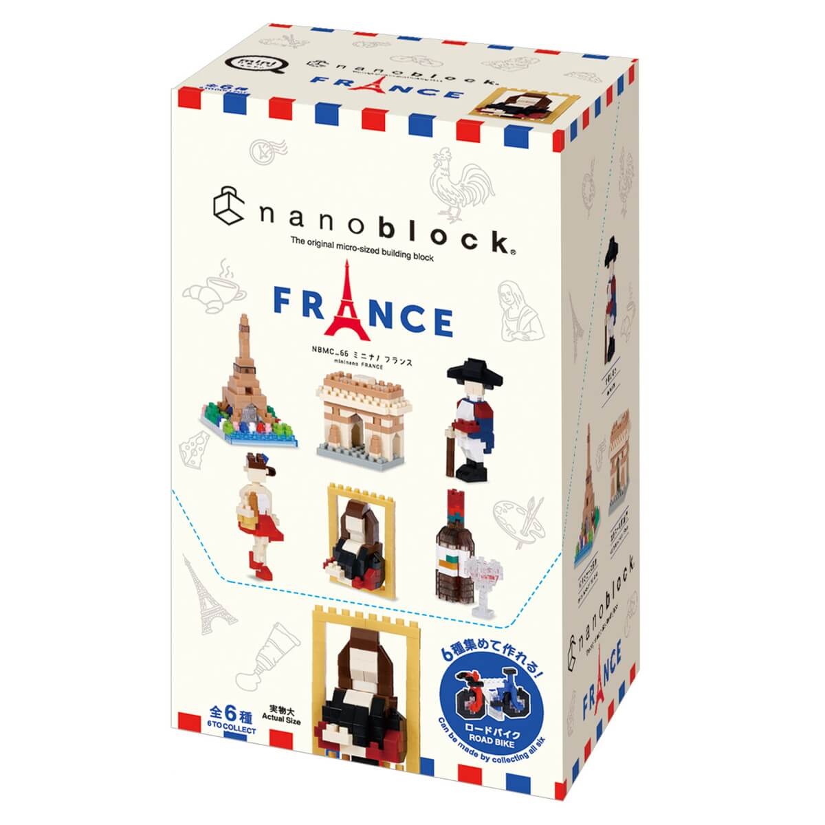 ナノブロック ミニナノ フランス（BOX）